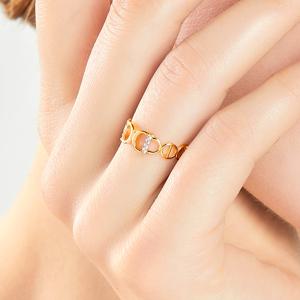 14k 듀얼디디 반지plated RB-1051-Y