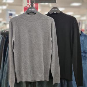 뱅뱅 HC21 공용 니트 반폴라티셔츠 NWY772