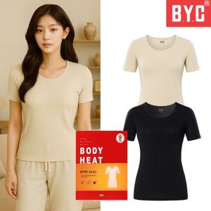 [하프클럽]  여성 반팔티 보디히트 뉴베이직 반팔티