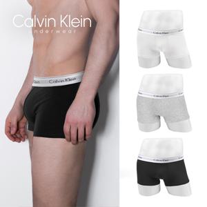 CK 남자 팬티 언더웨어 3장 세트 드로즈 사각 면 NB4389 906