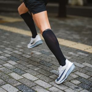 러닝니삭스 슬리브삭스 남자 압박 무릎양말 필라테스 반타이즈 블랙