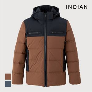 INDIAN  착탈후드 배색형 사파리_MIUKAYW9461