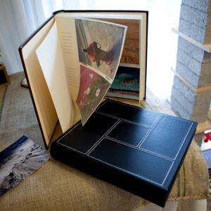 5X7inch사진전용 2단통가죽앨범--200장수납  사진앨범 포켓앨범