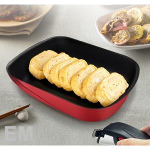 [롯데백화점](가전)]매직핸즈 인덕션 주물 알루미늄 레드 서프라이즈 계란말이팬/