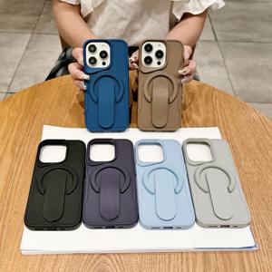 아이폰 17 에어 16 15 14 13 12 프로 맥스 마그네틱 맥세이프 호환 핑거 스트랩 실리콘 케이스