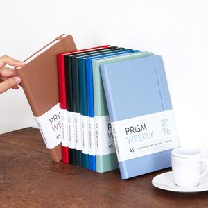 2026 날짜형 주간 25절 프리즘 A5 위클리 다이어리 2026년다이어리 직장인다이어리