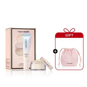 [25 홀리데이]플로리스 트리츠 미니 프라이머 & 세팅 파우더 듀오[+파우치]