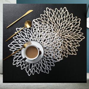 북유럽 방수 플라워 실리콘 테이블 식탁 매트 방수테이블매트 다이닝식탁보 테이블식탁보