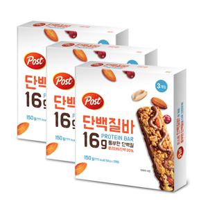단백질바 150g 3개입 x3개