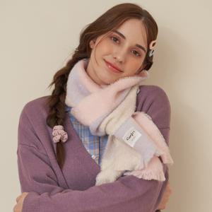 [최초가 30,000원]루나 체크 롱 머플러 S744MX302