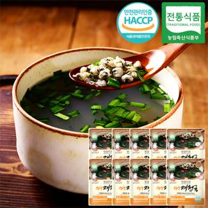 경남 하동 재첩국 320gx10팩