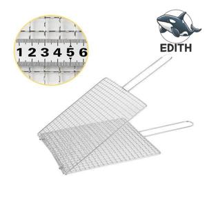 스텐 고급 양면 그릴망 26cm 겹망 조리용 양면석쇠 숯불구이 사각석쇠 망석쇠 고기불판