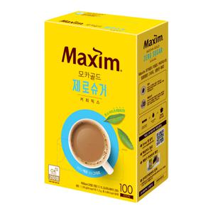 맥심 모카골드 제로슈거 커피믹스 100T