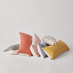 리넨 양면 사각 롱 베개커버 (6color)