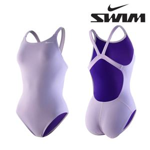 스윔 여성 하이드라스트롱 앤서 솔리드 패스트백 탄탄이 수영복 NESSA001 HYDRANGEAS