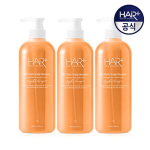 오프레시 애플비니거 사과식초 두피샴푸 700ml x3 (탈모완화기능성)