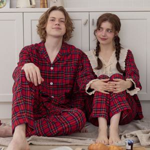 [브리치]  / 크리스마스 연말 파자마 파티 잠옷 (순면 100%)