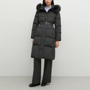 [쉬즈미스] 폭스퍼 롱 구스 다운 점퍼 SSGJPP42010