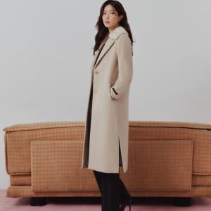 [정상가1,399,000원]밍크카라캐시미어모직롱코트BLHAY2693