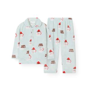 [롯데백화점]아동 G124 산타머그웜MT 긴소매 파자마 세트 OR25WKGEG124