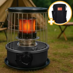 알파카 석유난로 콤팩트 가방포함 블랙 기름 등유 심지 TS-88S 캠핑 히터