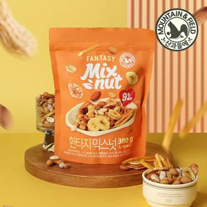 [1+1] 환타지믹스넛380g+380g 믹스너트 9종