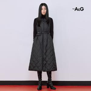 [최초가 79,900원]25FW 미나르디 구스 퀼팅 원피스