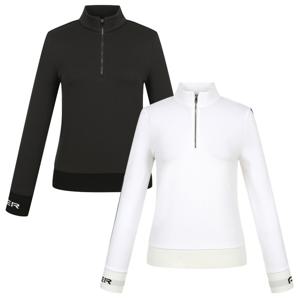 여성 기모 소매 테잎 반티셔츠 121D4TR751