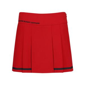 양말제공 [마스터바니] 여성 배색 테이핑 헴 플리츠 큐롯 스커트 421E4PC402