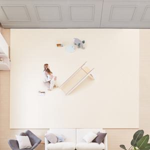 더블 원피스매트 323x252x4cm / 틈새 제로 층간소음 거실 놀이방 매트