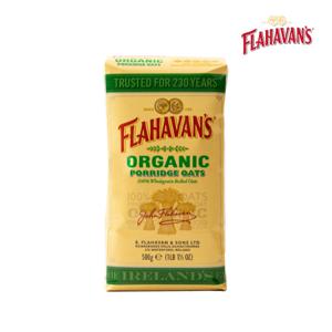 플라하반 유기농 포리지 오트밀 500g