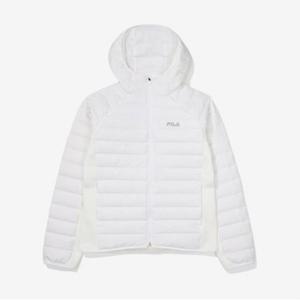 [본사 공식] 후드 우븐 다운 경량패딩자켓 (FS2DJF4251F_OWH)