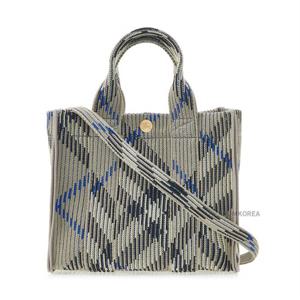 SS25 여성 미니 체크 니트 토트백 8090404 LL MN KNIT TOTE CH4 B9629