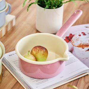 리스 법랑 밀크 소스 팬 12cm