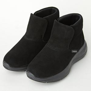 [롯데백화점](슈즈)](여성) 메이브 MAEVE 소가죽 밴딩 4CM EVA 양털 와플 부츠 블랙 0945001QD-W