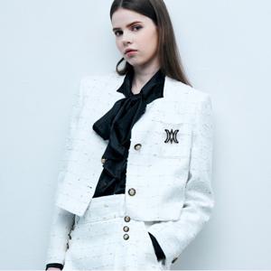 [YGBM][최초가297,000]글리터 버튼 플레이 브로치 자켓_YB302-WJS01