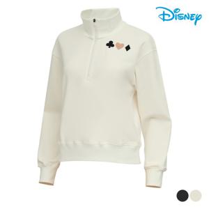 여성 캐릭터 하프넥 트레이닝 반집업 점퍼 DN3LTW001