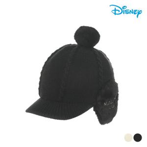 여성 퍼 방울 귀도리 니트 방한 모자 DM4LACR30