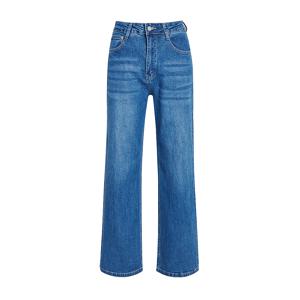 세미 와이드 워싱 데님 GS2N8SL201