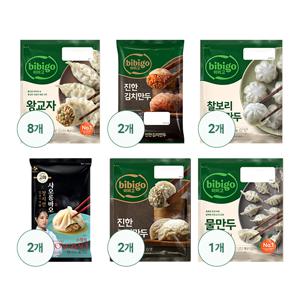 비비고만두 프리미엄 6종 최다 팩수 17봉(왕교자 외)