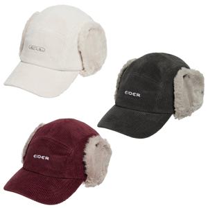 여성용 겨울 코듀로이 트루퍼캡 DWW24C71 귀달이캡