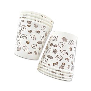 무형광 천연펄프 댕댕이 종이컵 자판기