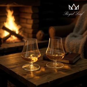 로얄리프 크리스탈 글렌캐런 루미너스 위스키잔 2p세트