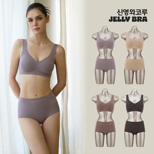 신영와코루 26신상 젤리브라 젤리와이어 브라팬티 노후크