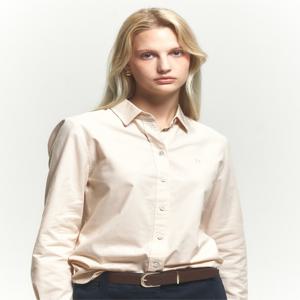 헤지스 여성 [[24FW]] HSSH4CC74I1 [가격인하]베이지 옥스퍼드 긴소매 셔츠