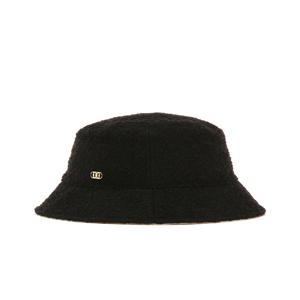 닥스 여성 [[25FW]] DLHE5D005BK 블랙 리버시블 울혼방 버킷햇