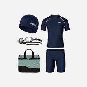 남아 반팔 4부 재머 키트 딥네이비 (B6SKSKT302DNV)