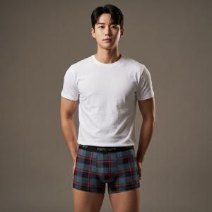 비비안 캐주얼하고 스포티한 젊은 감각의 남성 드로즈팬티 2종세트 PT2017D