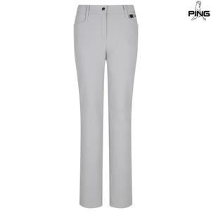 [양말드림]여성 기모 포켓 장식 밑단 트임 팬츠 121D4PT383_GY