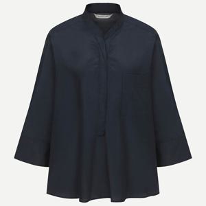 캐리스노트 립톤 차이나 칼라 A라인 블라우스 CN4FBL001